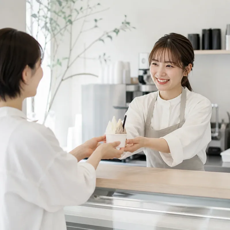 自社事業の商品・店舗イメージ
